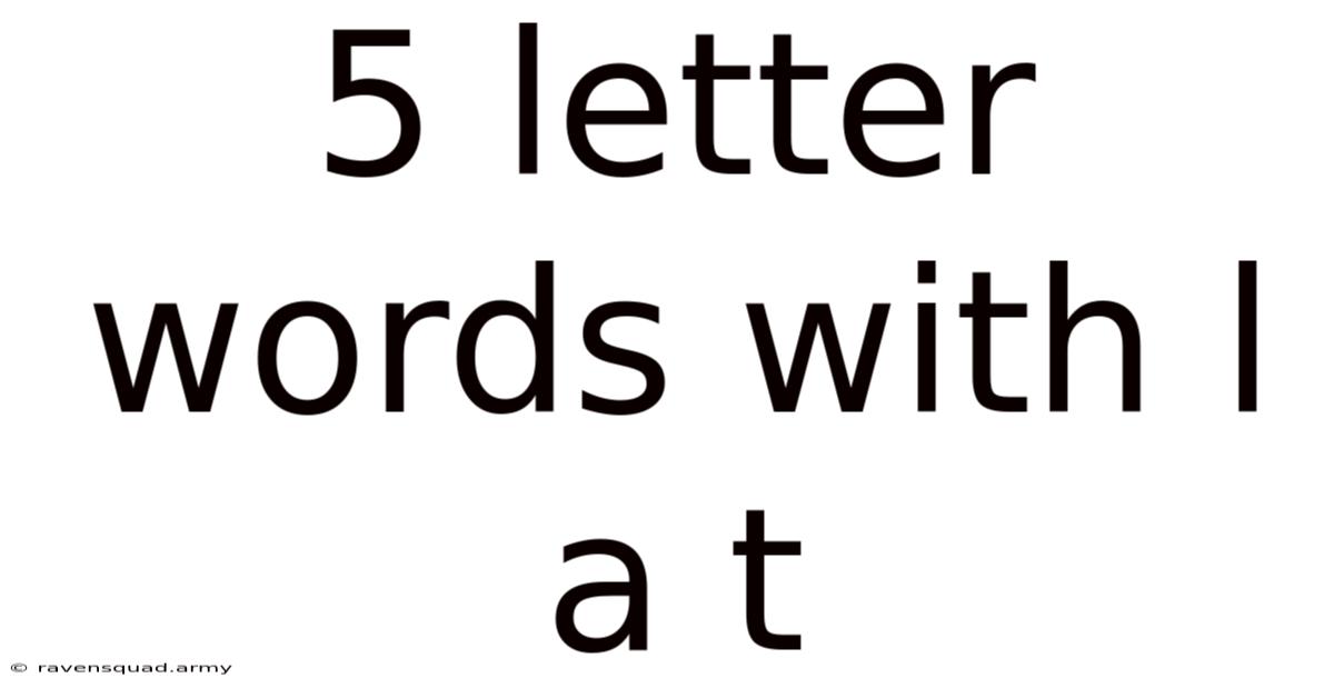 5 Letter Words With L A T